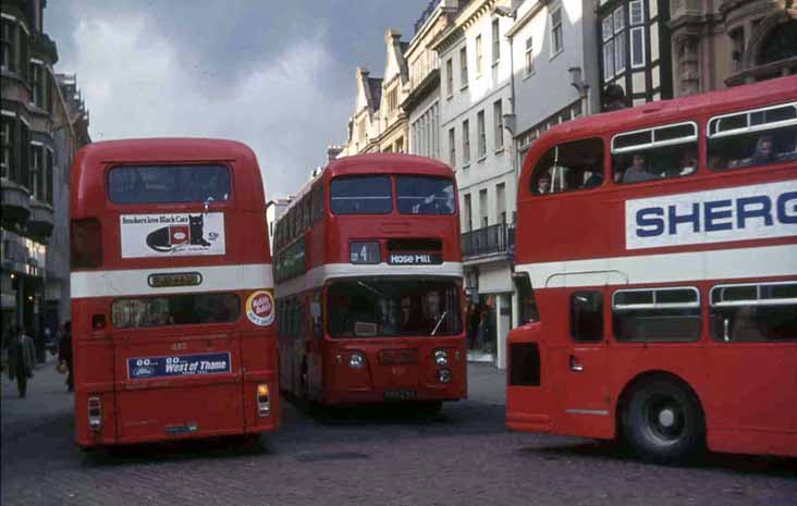 Oxford South Midland Bristol VRTSL3 ECW 445 & ex BMMO Daimler Fleetline Alexander 916